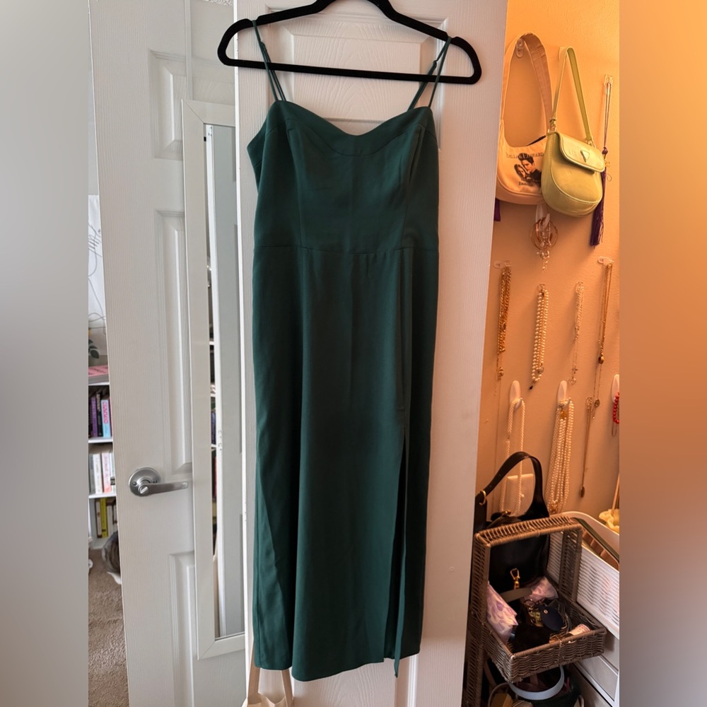 abercrombie midi wedding guest dress size small
